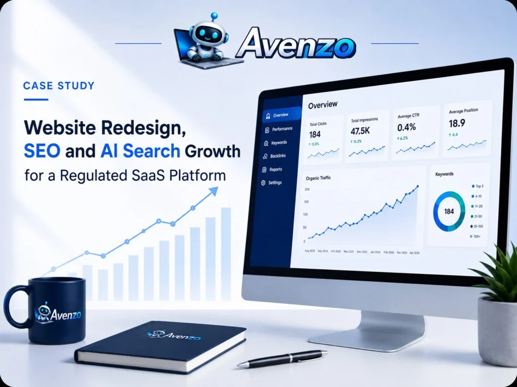 WEBSITE REDESIGN & SEO GROWTH FOR A REGULATED SAAS PLATFORM