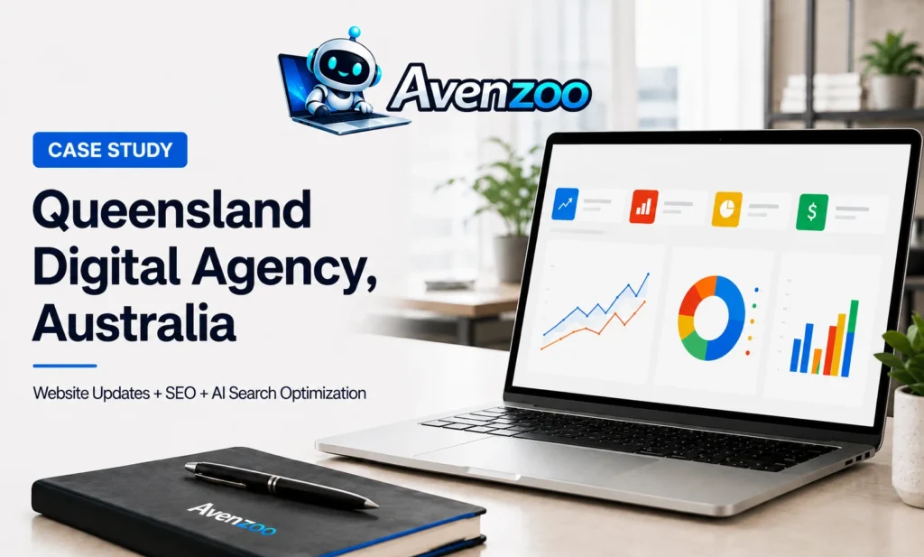 Queensland Digital Agency Website Updates, SEO & AI Search Growth Case Study in Australia