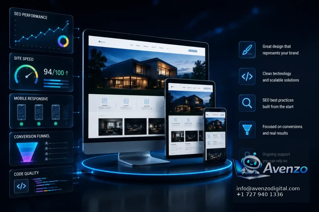 Choose web design agency USA with focus on SEO, speed, responsive design, and conversion-focused website development