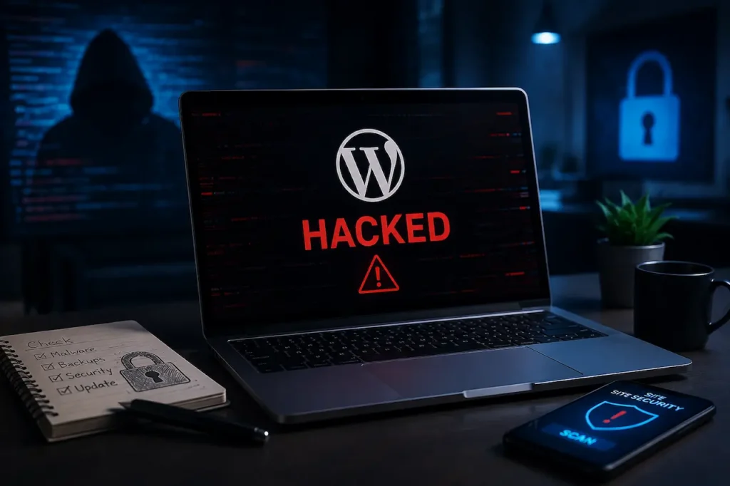 What to do if a WordPress website gets hacked