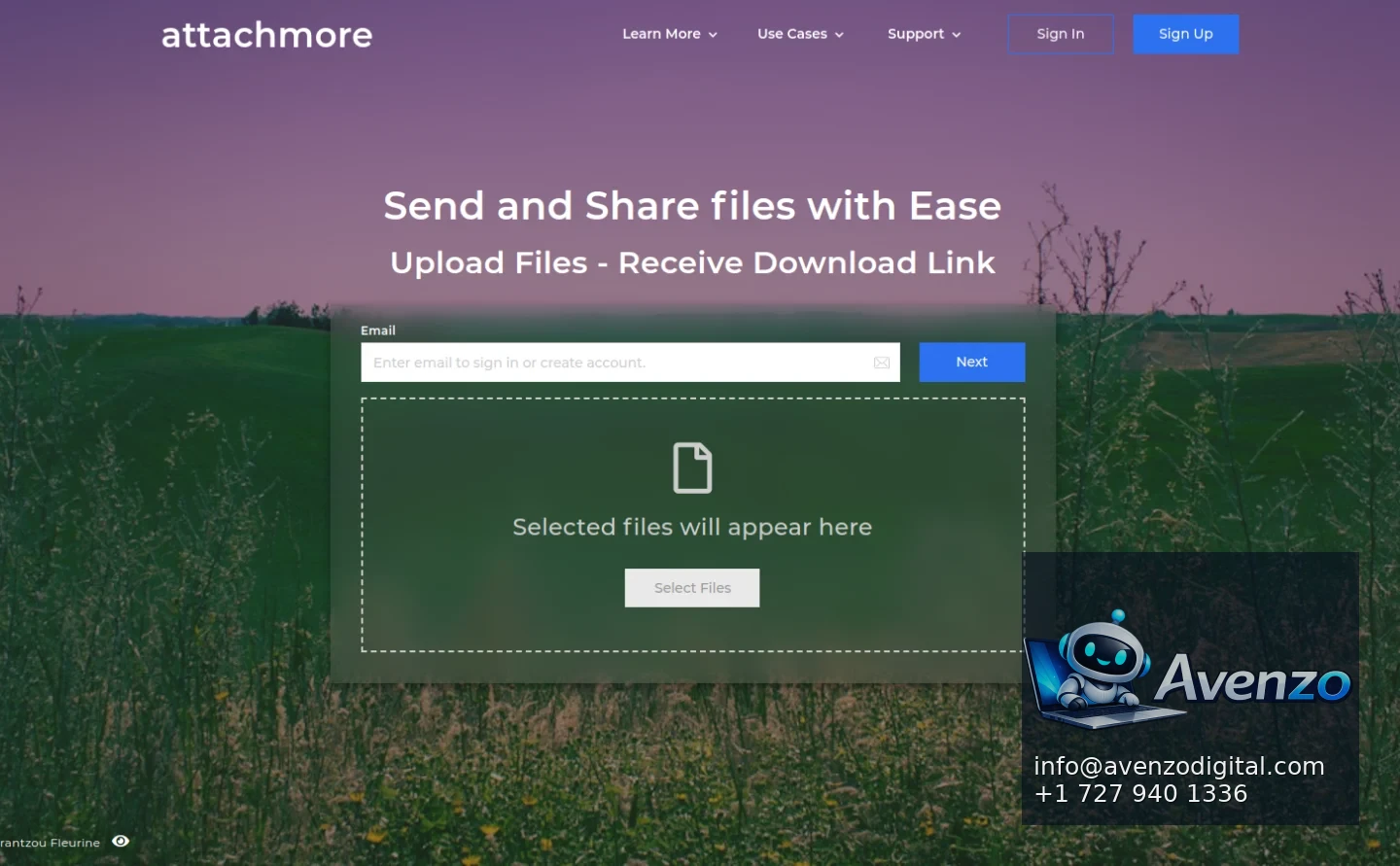 Attachmore secondary website screenshot