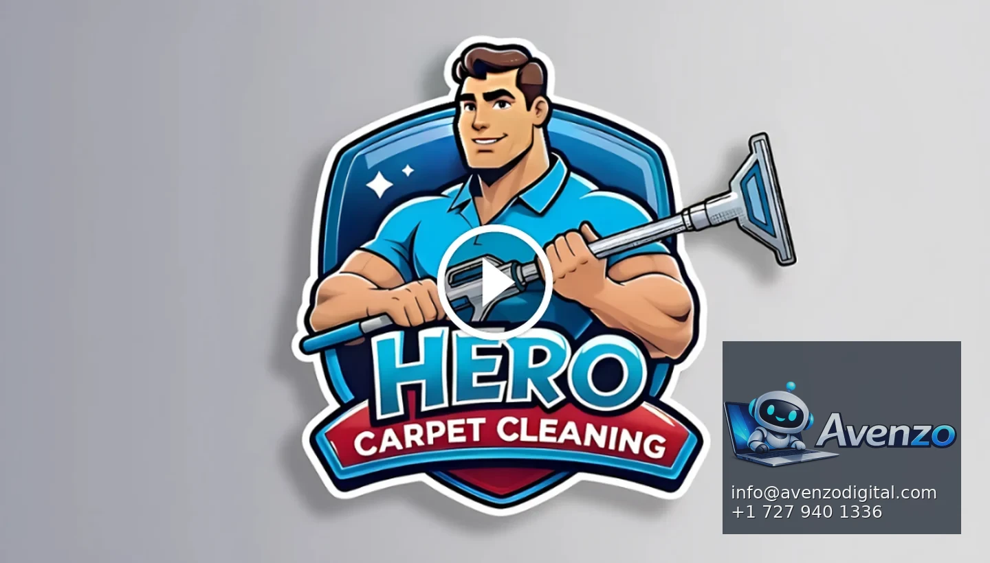 DM Professional Cleaning desktop website screenshot