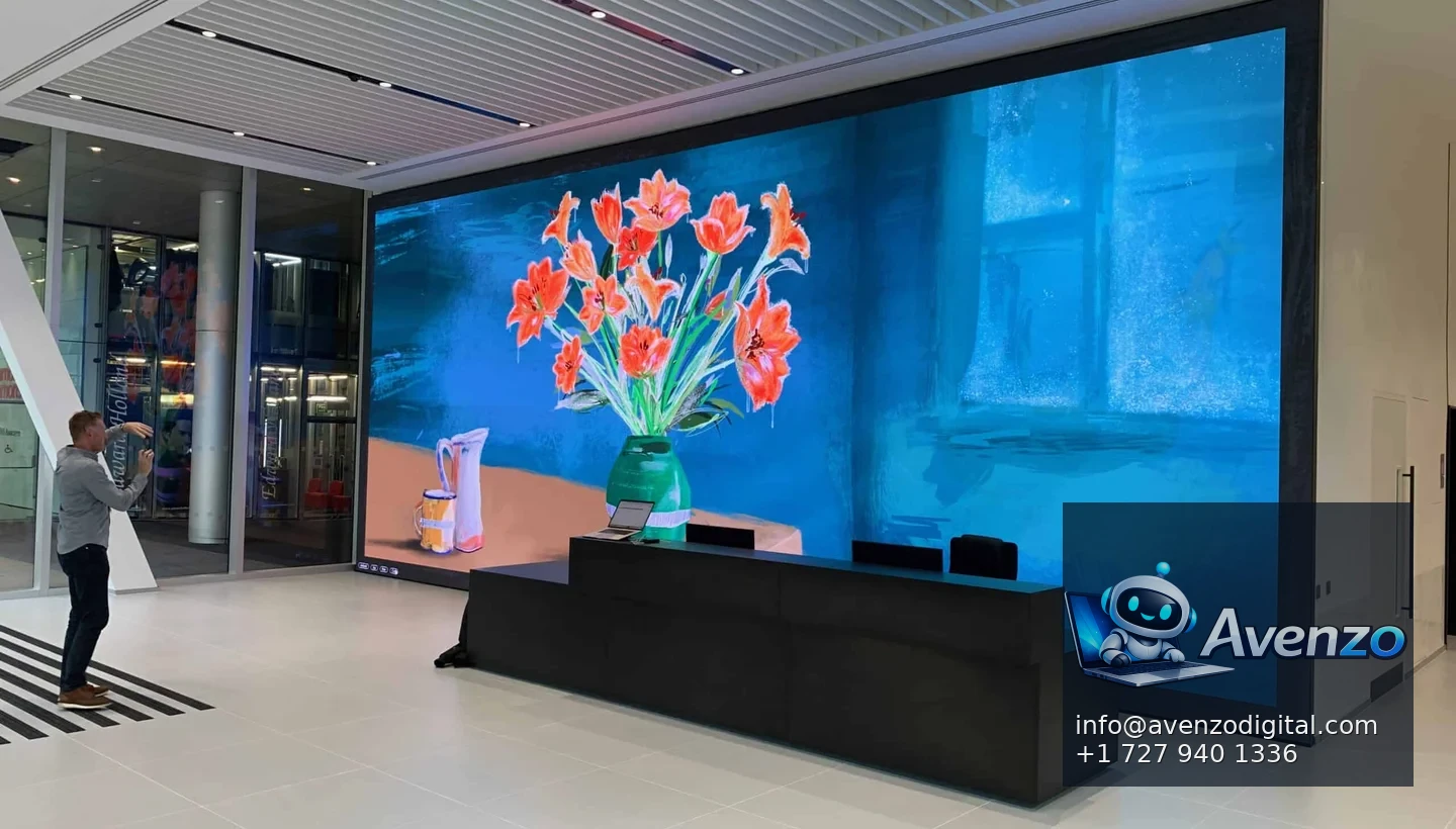 Dynamo LED Displays desktop website screenshot