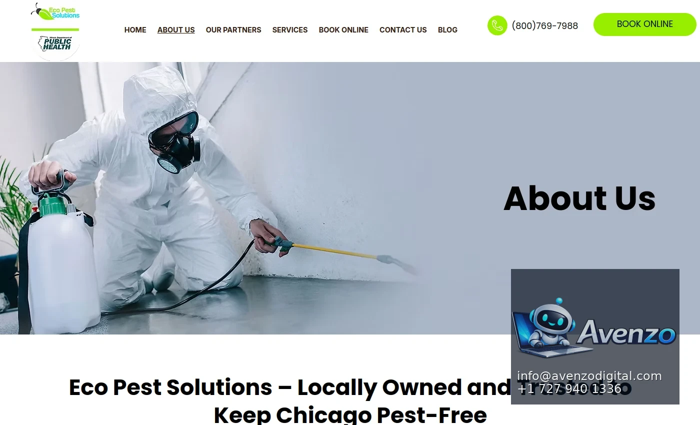 Eco Pest Solutions Chicago additional website view