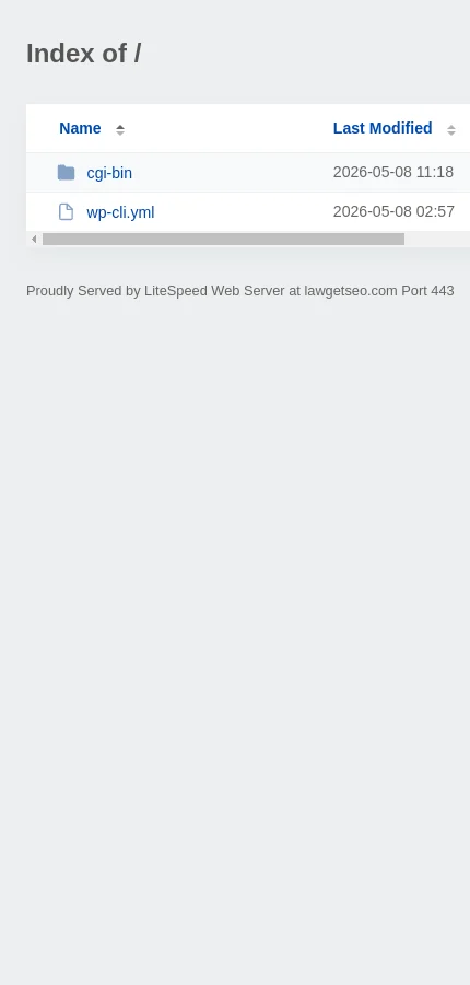 LawGetSEO mobile website screenshot
