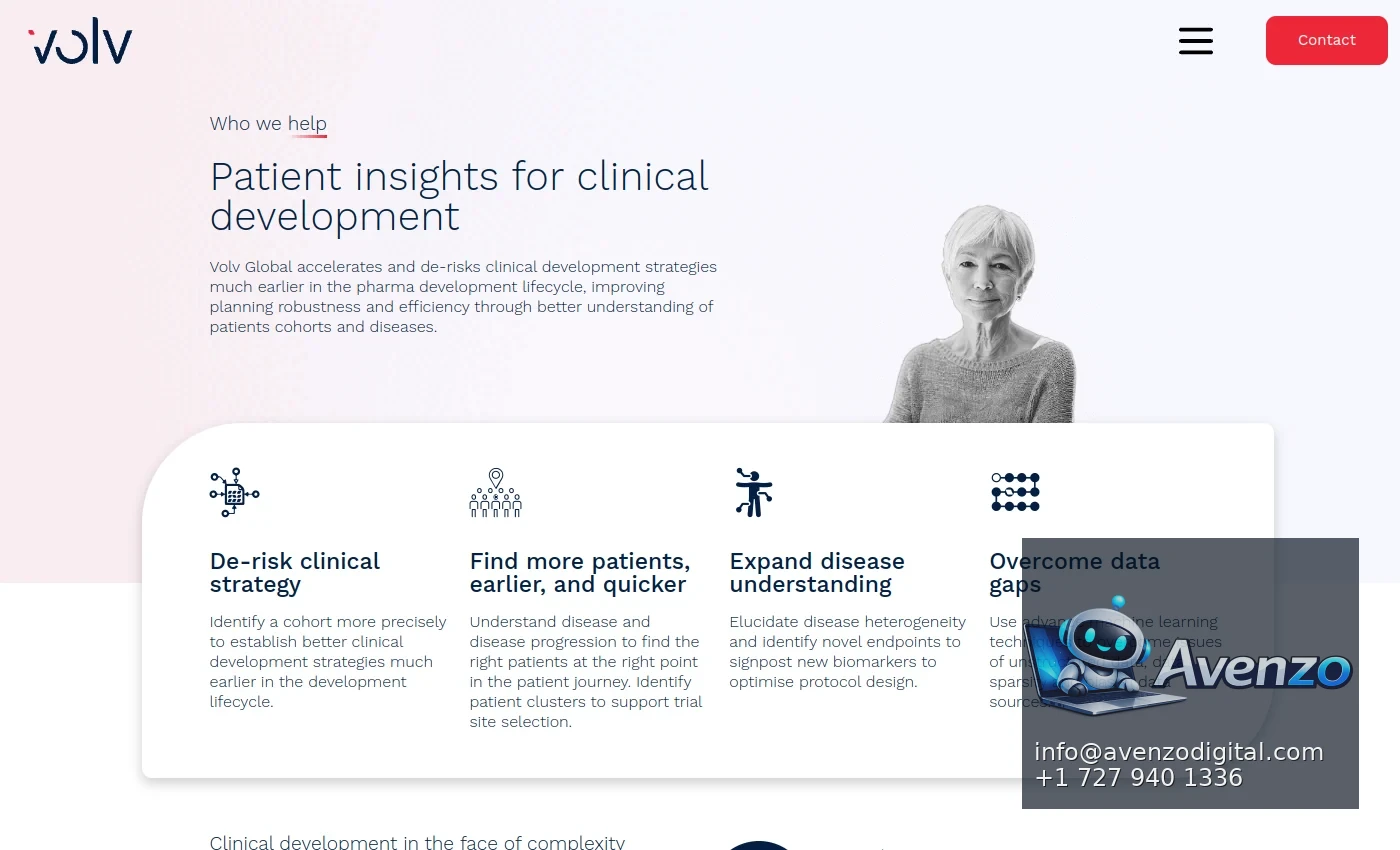 Volv Global additional website view