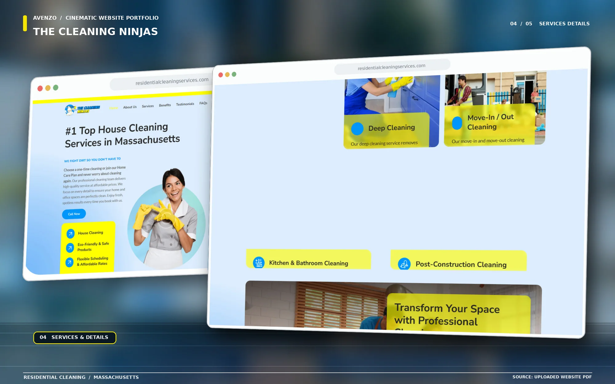 The Cleaning Ninjas — Services & Details