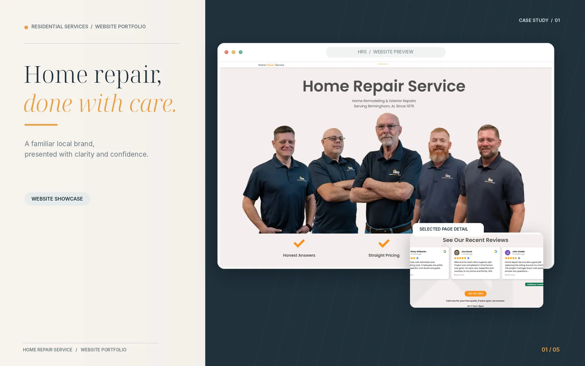 Home Repair Service Birmingham — Editorial Hero Showcase